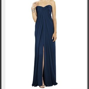 Navy Blue Bridesmaid dress 8